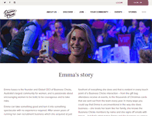 Tablet Screenshot of emmaisaacs.com